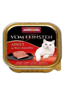 Animonda Vom Feinsten Sığır Etli Patates Kedi Konservesi 100 Gr - 1