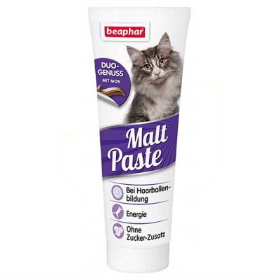 Beaphar Duo Active Malt Tüy Yumağı Engelleyici Kedi Macunu 100 gr - 1