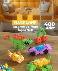 Blockland double plus 400 Parça pixel tasarımcı yapı inşaa eğitici Oyuncak - 1