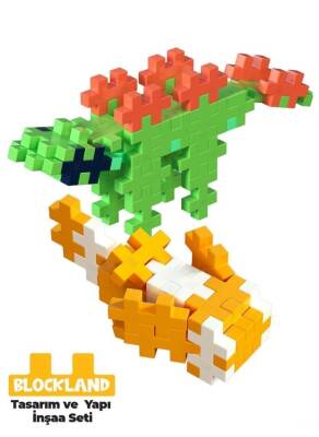 Blockland 400 Parça pixel Yaratıcı tasarım yapı inşaa eğitici Oyuncak minecraft - 5