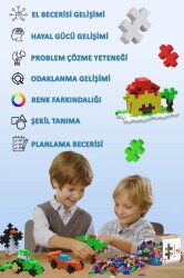 Blockland 400 Parça pixel Yaratıcı tasarım yapı inşaa eğitici Oyuncak minecraft - 3
