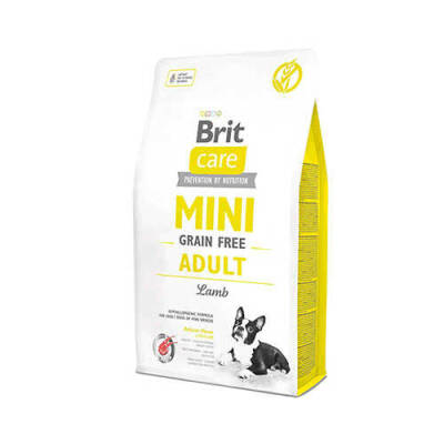 Brit Care Mini Adult Kuzulu Tahılsız Küçük Irk Köpek Maması 2 Kg - 1