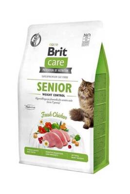 Brit Care Senior Weight Control Yaşlı Kedi Maması 2 Kg - 1