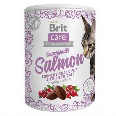 Brit Care Süper Fruits Somonlu Kedi Ödülü 100 Gr - 1