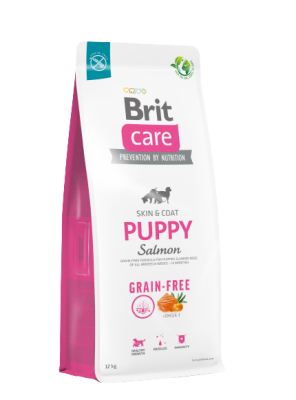 Brit Care Tüm Irklar için Somonlu ve Patatesli Tahılsız Yavru Köpek Maması 12 Kg - 1