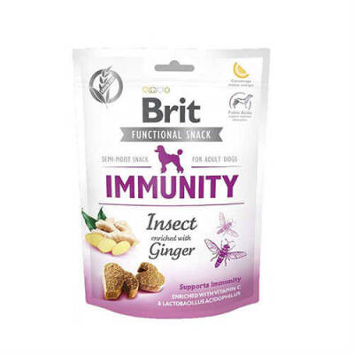 Brit İmmunity İnsect Larvalı Ve Zencefilli Köpek Ödül Maması 150 Gr - 1