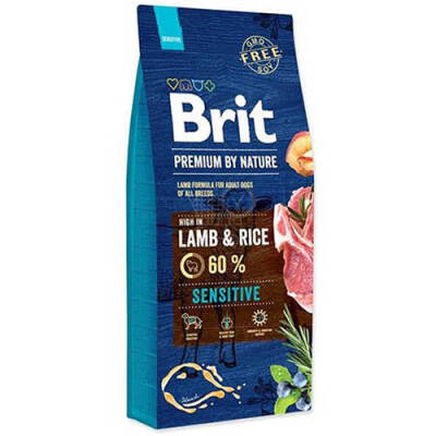 Brit Premium By Nature Sensitive Kuzu Etli Yetişkin Köpek Maması 8 Kg - 1