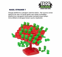 Kurbağa Ağacı Denge Oyunu / FROG BALANCE TREE - 3