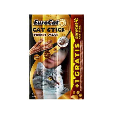 Eurocat Hindi Etli Kedi Ödül Maması 4 Adet (4x5gr) 20 Gr - 1