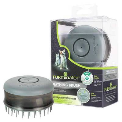 Furminator Kedi Ve Köpek Şampuan Hazneli Banyo Fırçası - 1