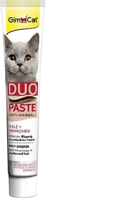 GimCat Duo Anti-Hairball Tüy Sağlığı için Tavuklu Kedi Macunu 50 Gr - 1