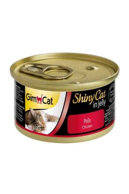 GimCat Shinycat Tavuklu Kedi Konservesi 70 gr - 1