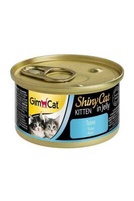 GimCat Shinycat Ton Balıklı ve Karidesli Kedi Konsrvesi 70 Gr - 1