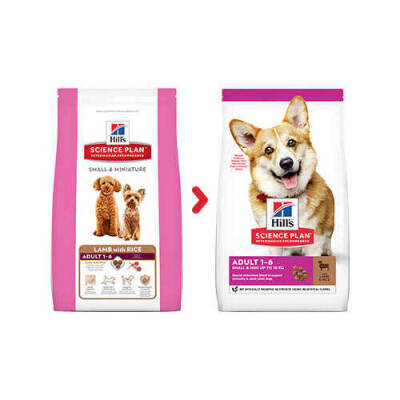 Hills Adult Small Küçük Irk Kuzulu Yetişkin Köpek Maması 6 Kg - 1