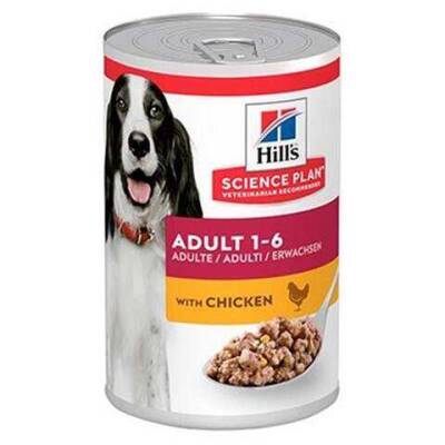 Hills Adult Tavuklu Yetişkin KonserveKöpek Maması 370 Gr - 1