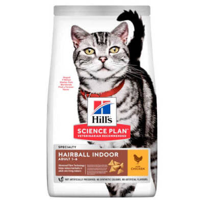 Hills Hairball İndoor Tavuklu Tüy Yumağı ÖnleyiciKedi Maması 1,5 Kg - 1