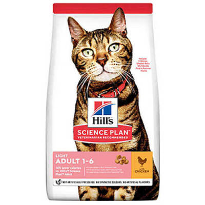 Hills Light Tavuklu Diyet Yetişkin Kedi Maması 3 Kg - 1