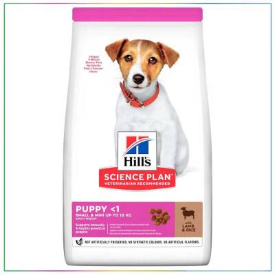 Hills Mini Irk Kuzulu ve Pirinçli Yavru Köpek Maması 1,5 Kg - 1