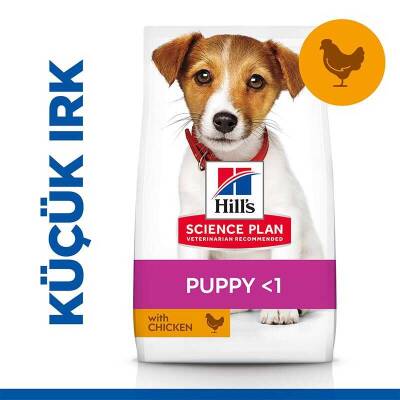 Hills Small Mini Küçük Irk Tavuklu Yavru Köpek Köpek Maması 1,5 kg - 1