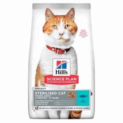 Hills Young Sterilised Ton Balıklı Kısırlaştırılmış Kedi Maması 10 Kg - 1