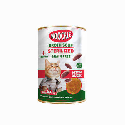 Moochie Et Suyu Çorba Ördekli Kısır.Kedi 135ML - 1