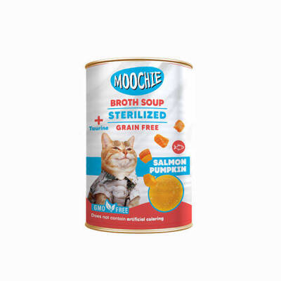 Moochie Et Suyu Ç.Somon Balkabağı Kısır.Kedi 135ML - 1