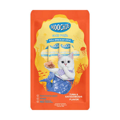 Moochie Sıvı Kedi Ödülü Ton-Katsuobushi 5x15 Gr - 1