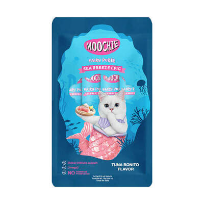 Moochie Sıvı Kedi Ödülü Ton-Palamut 5x15 Gr - 1