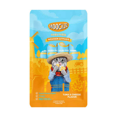 Moochie Sıvı Kedi Ödülü Ton-Peynir 5x15 Gr - 1