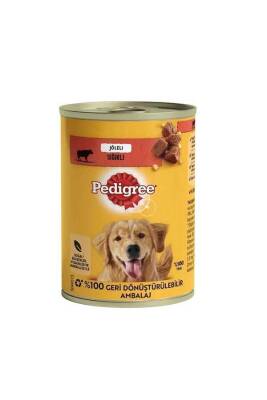 Pedigree Biftekli Yetişkin Köpek Konservesi 400 gr - 1