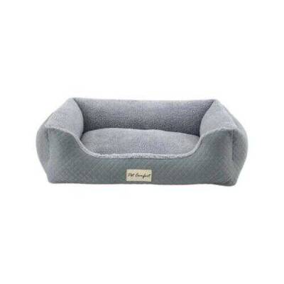 Pet Comfort Bravo Duo Mirinda Gri Gri Peluş M 75x60cm - 1