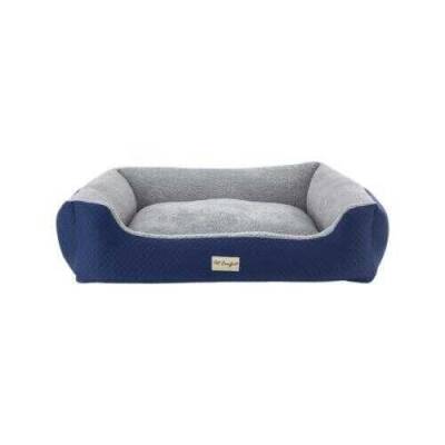 Pet Comfort Bravo Duo Mirinda Mavi Gri Peluş XL 105x80cm - 1