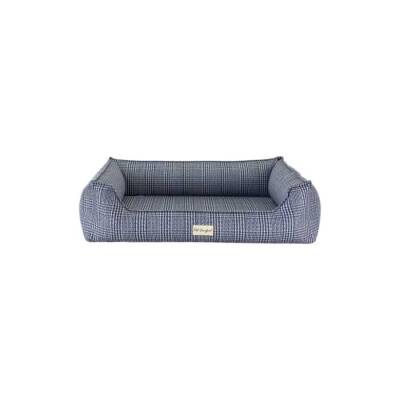 Pet Comfort Delta Varius Mavi Kareli Köpek Yatağı M 70x90cm - 1