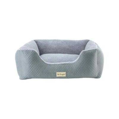 Pet Comfort Echo Mirinda Gri Gri Peluş M 80x65cm - 1