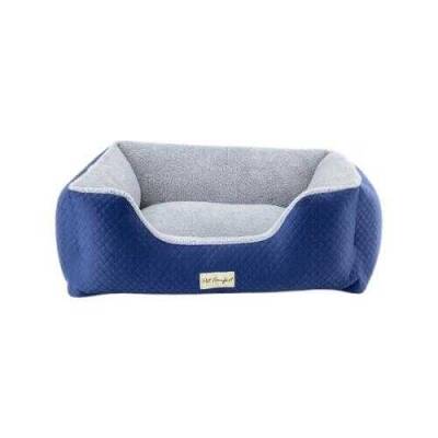 Pet Comfort Echo Mirinda Mavi Gri Peluş M 80x65cm - 1