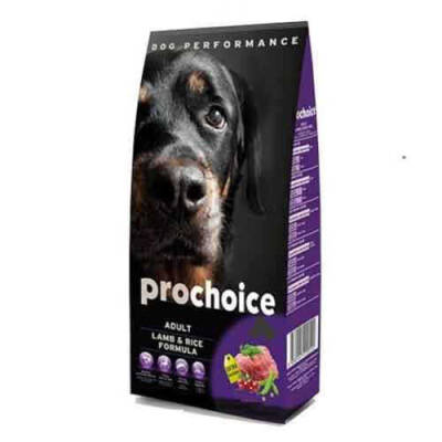 Pro Choice Adult Lamb Kuzu Etli Yetişkin Köpek Maması 12 Kg - 1