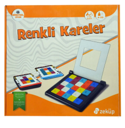 Renkli Kareler Tekli Zeka Oyunu - 1