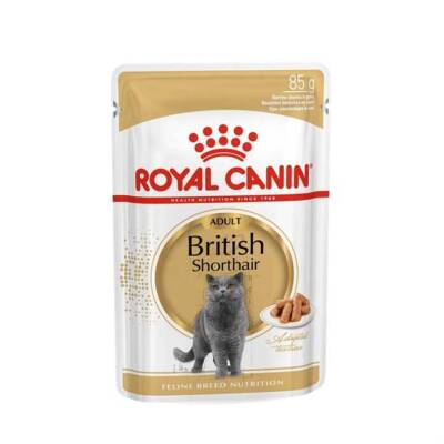 Royal Canin British Shorthair Adult Pouch Kedi Maması 85 Gr - 1