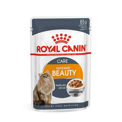 Royal Canin Hair & Skin Gravy Pouch Kedi Maması 85 Gr - 1