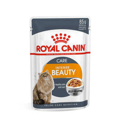 Royal Canin İntense Beauty Jelly Pouch Kedi Maması 85 Gr - 1