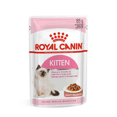 Royal Canin Kitten Gravy Pouch Yavru Kedi Yaş Maması 85 Gr - 1