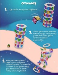 Şanslı Penguen Kulesi Eğitici Zeka Ve Aktivite Oyunu Eğlence Kutusu Eğitici Oyuncak - 1+ Yaş - 5