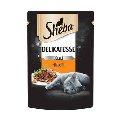 Sheba Hindili Yetişkin Kedi Pouch Konserve 85 Gr - 1