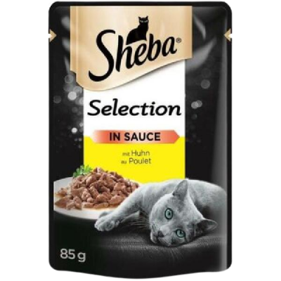 Sheba Tavuk Etli Pouch Kedi Yaş Maması 85 Gr - 1