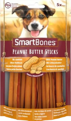 Smartbones Peanut Butter Fıstık Ezmeli Tavuklu Sticks - 1