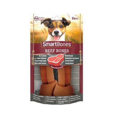 SmartBones Sığır Etli Medium Düğüm Kemik Köpek Ödülü 158 Gr - 1