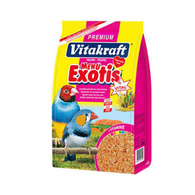 Vitakraft Menü Egzotik Finch Yemi 500 Gr - 1