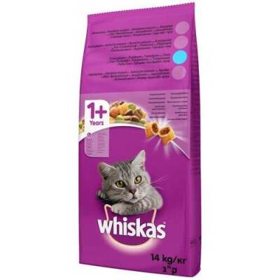 Whiskas Ton Balık ve Sebzeli Yetişkin Kedi Maması 14 Kg - 1